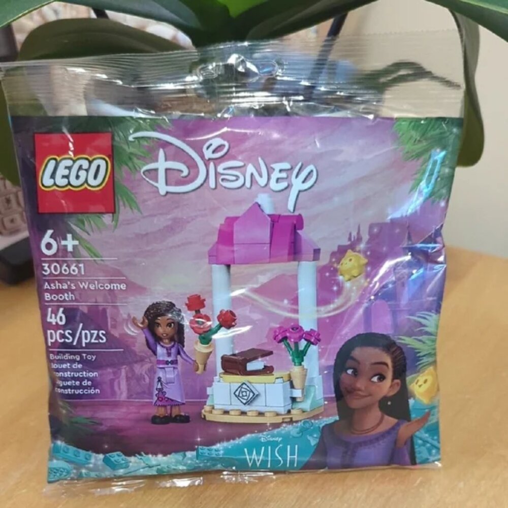 LEGO Disney Asha's Welcome Booth Set Poly Bag Brand New 46 Piece